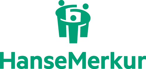 Logo HanseMerkur Krankenversicherung auf Gegenseitigkeit